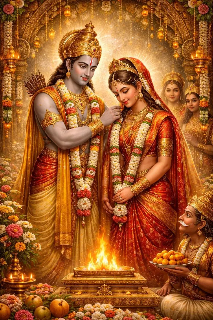 Shri Sita Ram Vivah — the sacred wedding of Shri Ram and Mata Sita